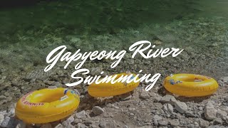 preview picture of video 'Gapyeong (가평역)  River Swimming - South Korea'