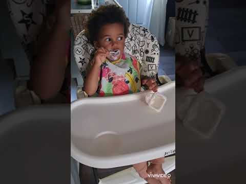 Not even 2 years old: It's a bit difficult 😅😅