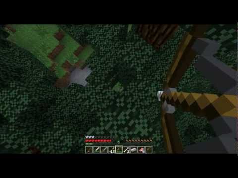 Minecraft Survival Games, Episode 7, Part 2 : Epic tree battle