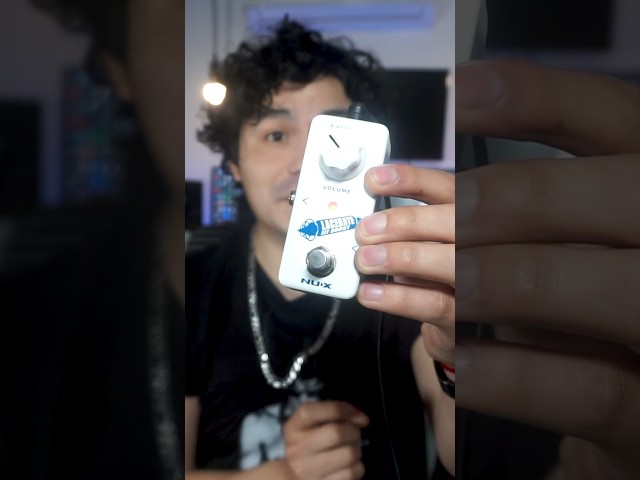 Vídeo relacionado con Pedal de volumen para guitarristas, pies antideslizantes seguros para un rendimiento estable