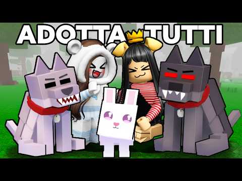si possono adottare tutti gli animali di 99 notti su roblox?