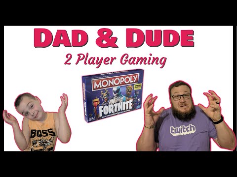 Dad & Dude | Fortnite: Monopoly (2nd Edition) | Board Game | Play Through
