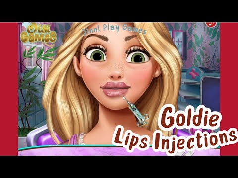 Jinni Play Games!!! Goldie Lips Injections ~ Anna Had Lip Fillers To Get Kristoff's Attention