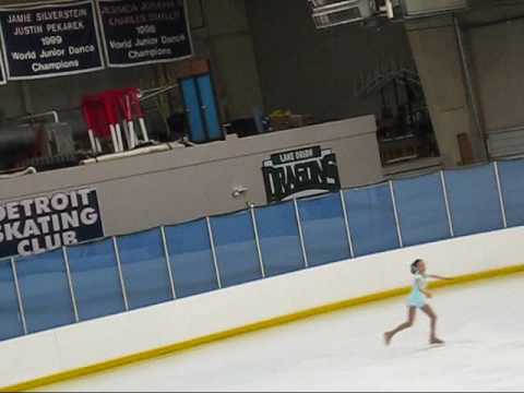 Christina Gao Skate Detroit 2009 FS