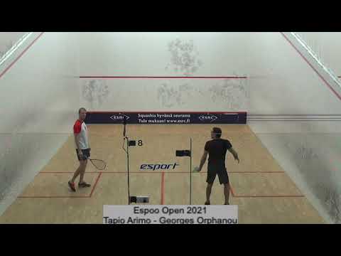 EspooOpen21: Georges Orphanou HSK - Tapio Arimo ESRC