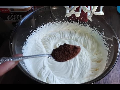 Chocolate Whipped Cream Frosting
