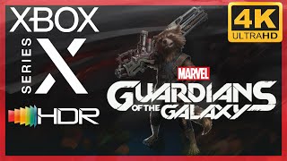 [4K/HDR] Marvel's Guardian of the Galaxy / Xbox Series X Gameplay