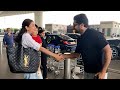 Actor Suriya Met Kajal Aggarwal And Family Mumbai Airport Manastars