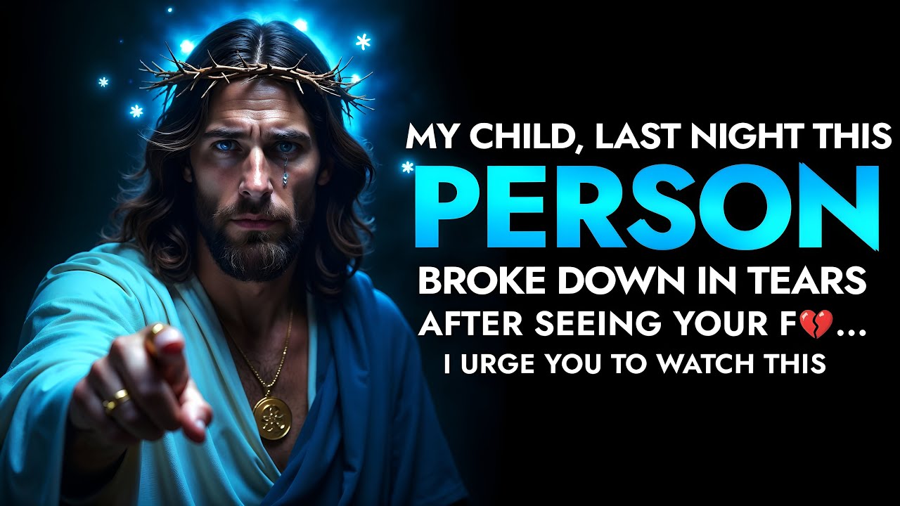 God Says: LAST NIGHT THIS PERSON BROKE DOWN IN TEARS.. | God message Today |God message |God Support