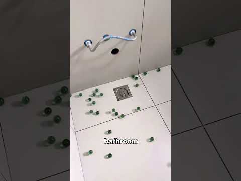 Throw a handful of marbles on the floor!