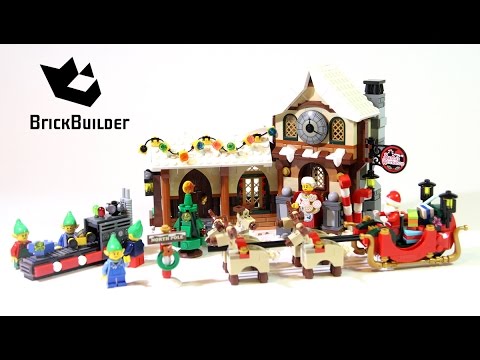 Vidéo LEGO Creator 10245 : L'atelier du Père Noël