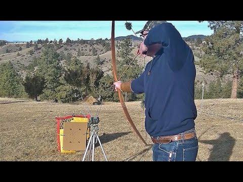 Velocity at Different Draw Lengths.  50# Bodnik Slick Stick