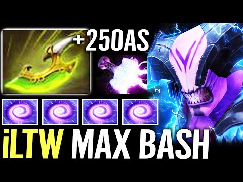 🔥 iLTW Faceless Void Swift Blink WTF +250AS Carry — Mjollnir 100% BASH TO DEATH Dota 2 Pro