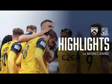 Highlights: Morecambe 0-3 Southend United