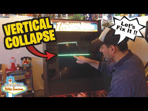How To Fix Vertical Collapse On An Arcade Monitor (The Phillips Gameroom: Episode - 17)