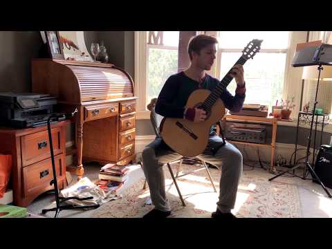 Daily classical guitar warm-up Improvisation [Friday the 13th]