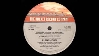 Elton John - I Heard It Through The Grapevine