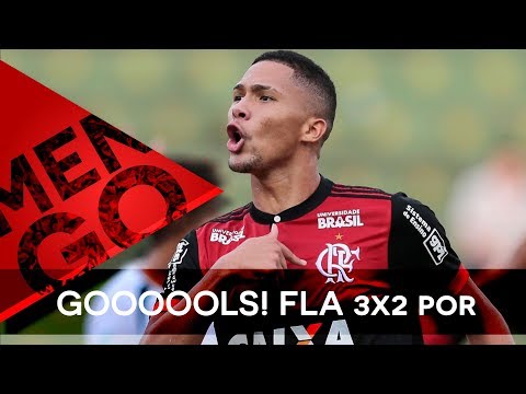 Copa SP 2018 | GOOOOOLS! Flamengo 3x2 Portuguesa