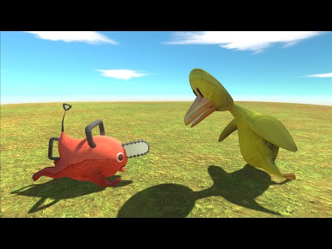 POCHITA VS RAINBOW FRIEND YEALLOW WHO WILL WIN - Animal Revolt Battle Simulator