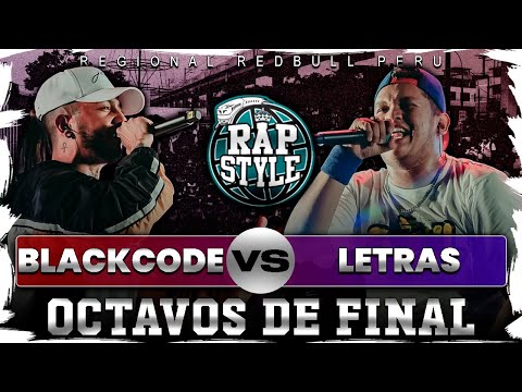 BLACKCODE🇻🇪 vs LETRAS -8vos- Regional Rapstyle - Red Bull 2022