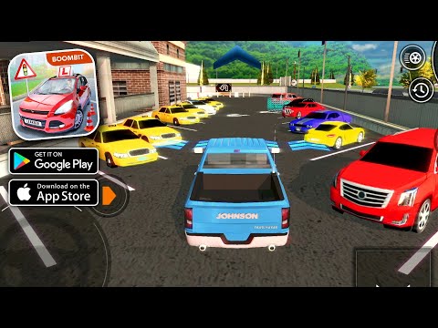 Car Driving School Simulator - The Blue Pick Up - Gameplay Walkthrough 15 (Android, iOS)
