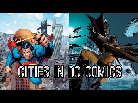 Where Should Cities in DC Comics be Located?