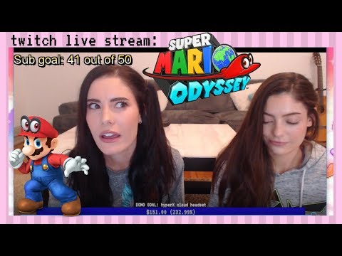 Super Mario Odyssey live stream