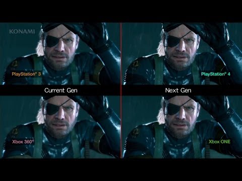 Metal Gear Solid V: Ground Zeroes Console Quality Comparison Video