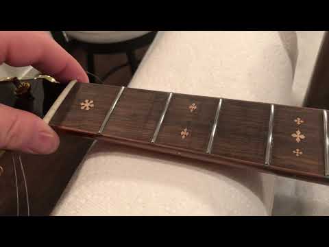 Guitar Fetish RTS-350SCE set up and conditioning