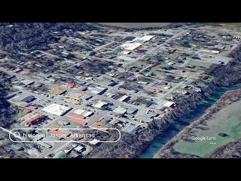 The history of Jasper, Arkansas