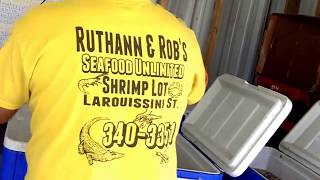 preview picture of video 'Buying shrimp from Ruthann & Robs Seafood Unlimited Westwego Louisiana 1-504-340-3351'