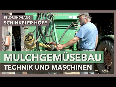 Technology and machinery for mulched vegetable cultivation | Schinkeler Höfe | Field tour 7