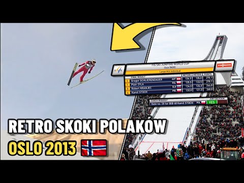RETRO SKOKI POLAKÓW - OSLO 🇳🇴 | HS134 | PUCHAR ŚWIATA | 17.03.2013