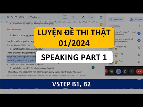 #52 VSTEP B1 Cần Nói Như Thế Nào Trong Speaking Part 1? | VSTEP B1, B2