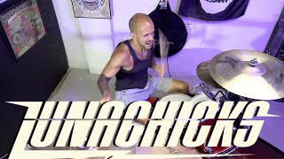 Lunachicks Jerk Of All Trades Drum Cover