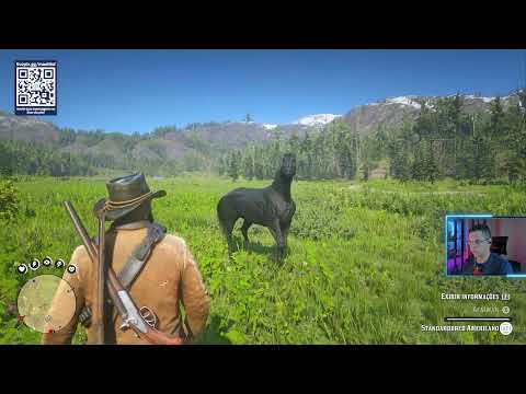 Encontrando e domando o Corcel negro em Red Dead Reddemption 2 #reddeadredemption2 #rdr2 #cavalosrdr