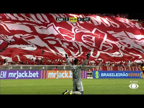 Gols - CRB 6 x 0 Vitória pela 27° rodada do Brasileirão Série B