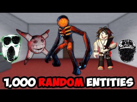 Roblox Doors A-1000 But There's a Random Entity in EVERY Room