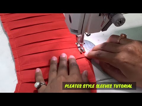 FD - 49 सबसे आसान और सुंदर Pleates वाली half sleeves design | @My_sewbook