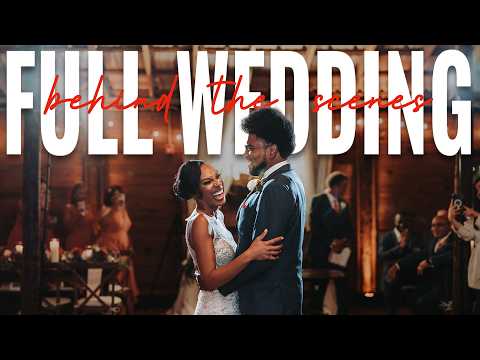 See What Happens Behind the Scenes at a Real Wedding! | GFX 100 II Wedding Photography