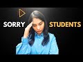 SORRY STUDENTS!🙏 A Heartfelt Message From Anubha Ma'am🌟#anubhaandatoms