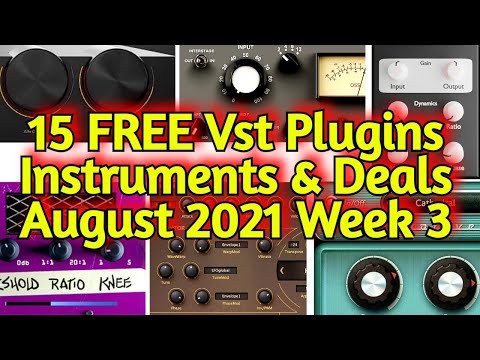 15 Best New FREE VST PLUGINS, Vst Instruments, SAMPLE PACKS & Huge Deals - AUGUST 2021 Week 3