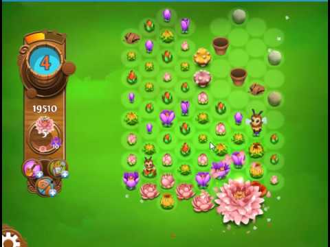 Blossom Blast Saga   Level  554 No Boosters