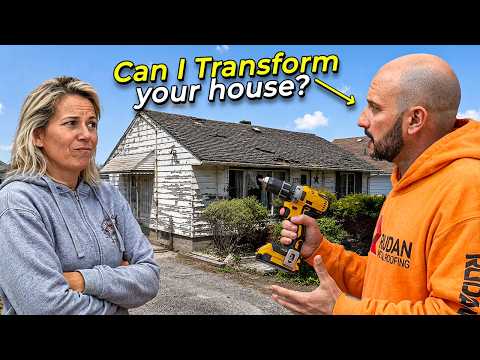 Asking Strangers To Transform Their BROKEN House.. For FREE