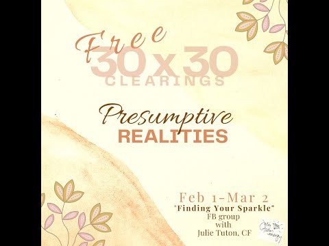 30x30 day 3 presumptive realities - Aging