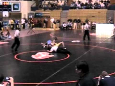 Dalton Jensen vs Sherer Division 2 wrestling