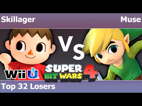 SBW4 Smash 4 - Skillager (Villager) vs TC | Muse (Toon Link) - Top 32 Losers