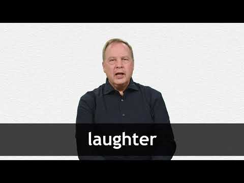 How to pronounce LAUGHTER in American English