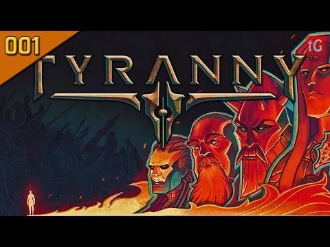 Let's Play Tyranny Hard #001 Character Creation: We Are The Law! (Roleplay / Gameplay)