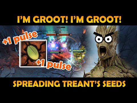 Seeding Treant Play Patch 7.14 Dota 2 New Meta Gameplay #10